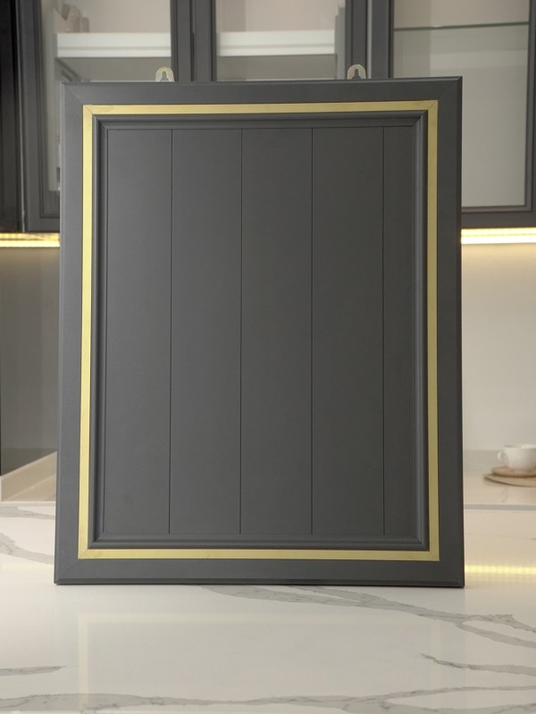 BLENO Woodgrain Aluminium Kitchen Cabinet - Bukit Indah JB