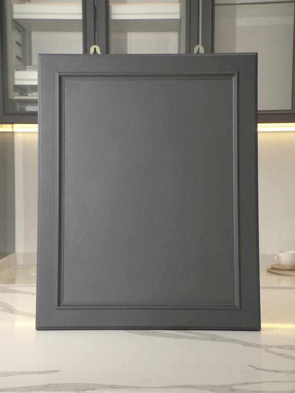 BLENO Wood Grain Aluminium Kitchen Cabinet - Bandar Dato Onn