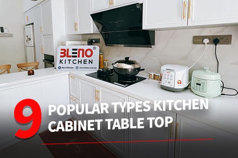 9 Popular Types Kitchen Cabinet Table Top