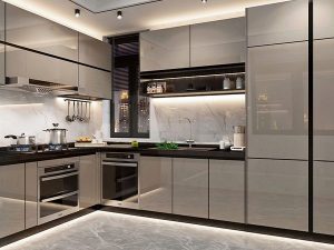 Acrylic Kitchen Cabinet