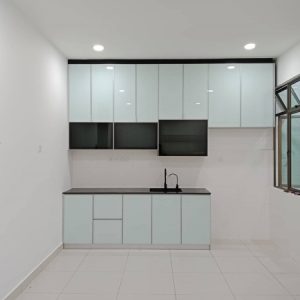 Aluminium Kitchen Cabinet Rini Homes 2, Taman Mutiara Rini (AFTER)