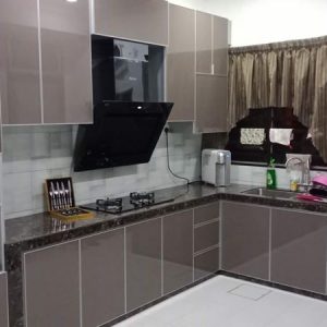 Aluminium Kitchen Cabinet Taman Mutiara Rini (AFTER)