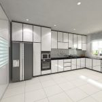 BLENO Aluminium Kitchen Cabinet 3D Drawing Bdr Dato Onn Johor Bahru