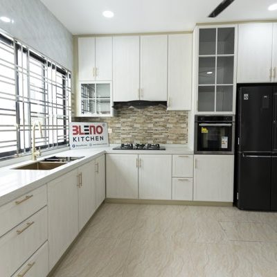 BLENO Aluminium Kitchen Cabinet Bandar Dato Onn