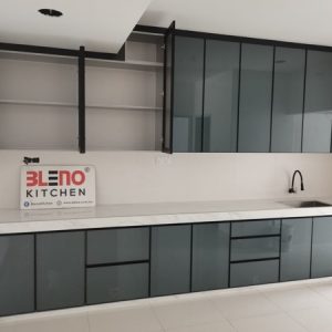 BLENO Aluminium Kitchen Cabinet Bandar Putra