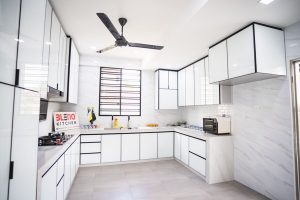 BLENO Aluminium Kitchen Cabinet Bandar Seri Alam