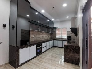 BLENO Aluminium Kitchen Cabinet Bangi
