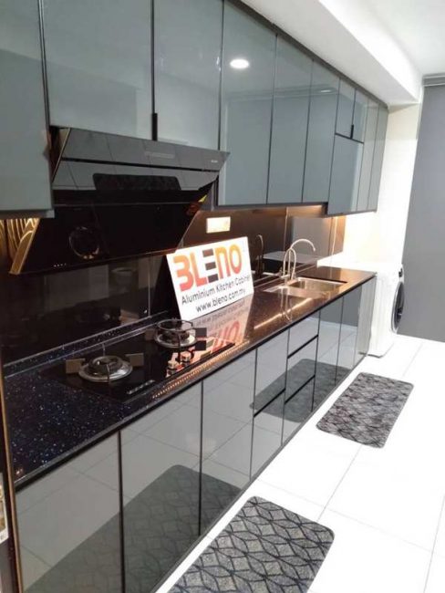 BLENO Aluminium Kitchen Cabinet Design 31