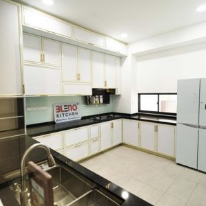 BLENO Aluminium Kitchen Cabinet Euro Design Taman Bukit Indah