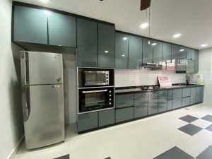 BLENO Aluminium Kitchen Cabinet Kulai JB