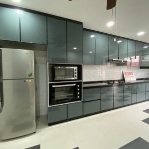 BLENO Aluminium Kitchen Cabinet Kulai JB
