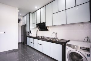 BLENO Aluminium Kitchen Cabinet Pasir Gudang