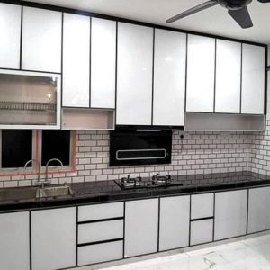 BLENO Aluminium Kitchen Cabinet Puchong