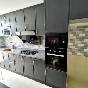 BLENO Aluminium Kitchen Cabinet Seri Alam JB
