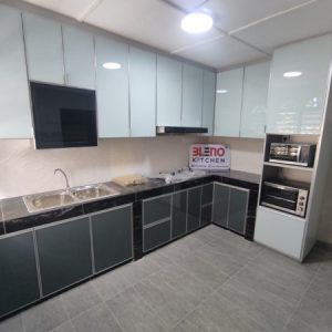 BLENO Aluminium Kitchen Cabinet Taman Desa Jaya