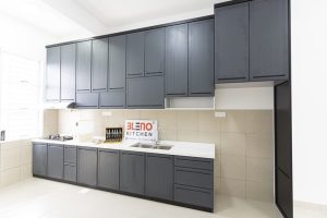 BLENO Aluminium Kitchen Cabinet Taman Impian Emas