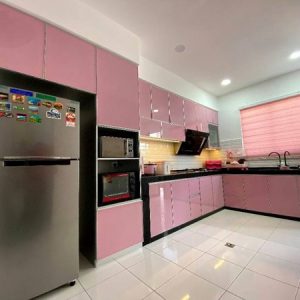 BLENO Aluminium Kitchen Cabinet Taman Pulai Indah