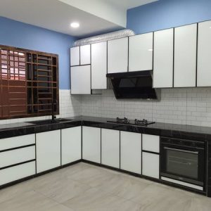 BLENO Aluminium Kitchen Cabinet Taman Skudai