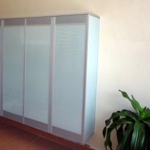 BLENO Aluminium Shoe Cabinet 3