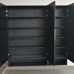 BLENO Aluminium Shoe Cabinet 6