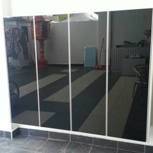 BLENO Aluminium Shoe Cabinet 9