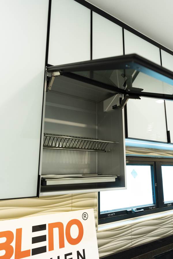 BLENO Stainless Steel Dish Rack With BLUM Lift Up System V1 BLENO Stainless Steel Dish Rack With BLUM Lift Up System V1