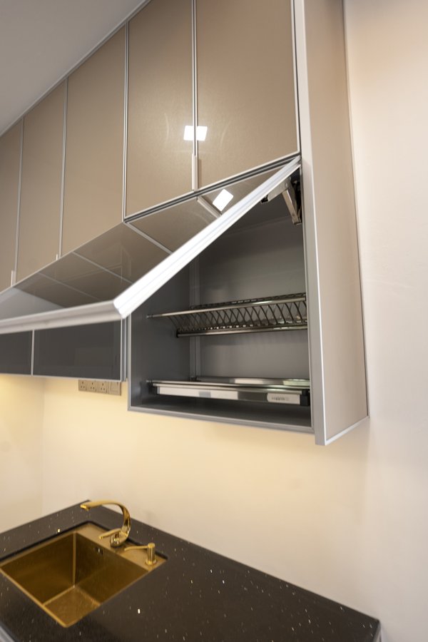 BLENO Stainless Steel Dish Rack With BLUM Lift Up System V3 BLENO Stainless Steel Dish Rack With BLUM Lift Up System V3