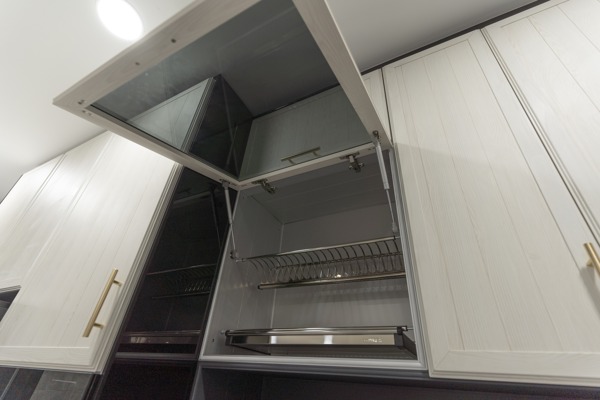 BLENO Stainless Steel Dish Rack With Hydraulic Gas Spring V1 BLENO Stainless Steel Dish Rack With Hydraulic Gas Spring 2