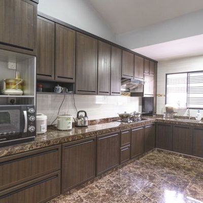 BLENO Woodgrain Aluminium Kitchen Cabinet Perling JB