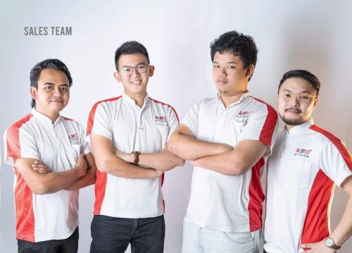 Bleno Aluminium Kitchen Cabinet Sales Team